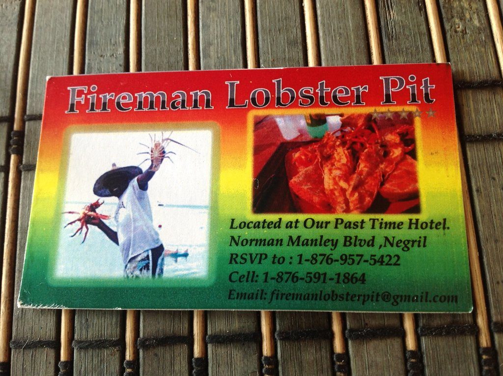 FIREMAN'S LOBSTER PIT, Negril - Restaurant Reviews, Photos & Phone